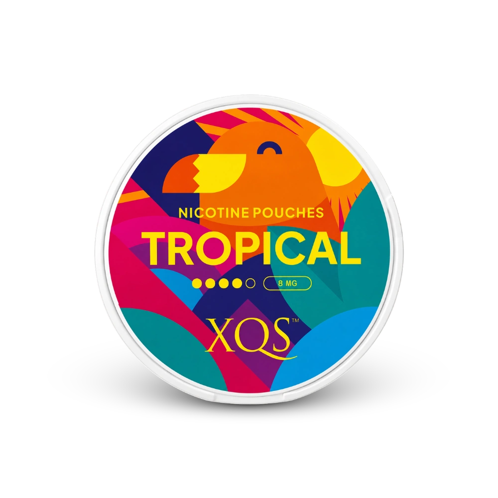 XQS Tropical Strong – dåse med nikotinposer