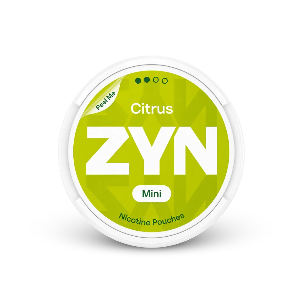 ZYN Citrus Mini S2 – dåse med nikotinposer