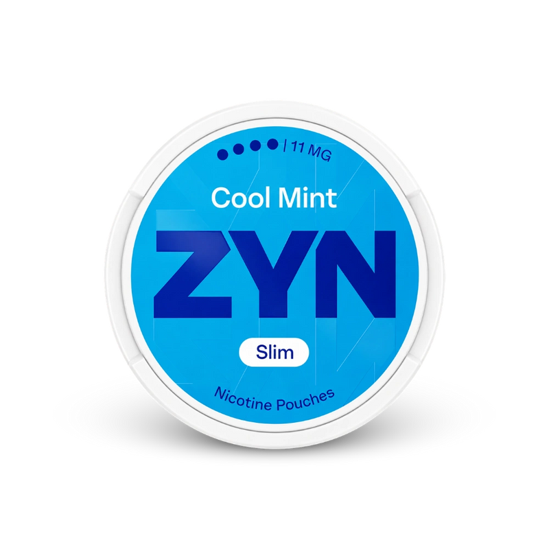 ZYN Cool Mint Slim S4 – beholder med nikotinposer