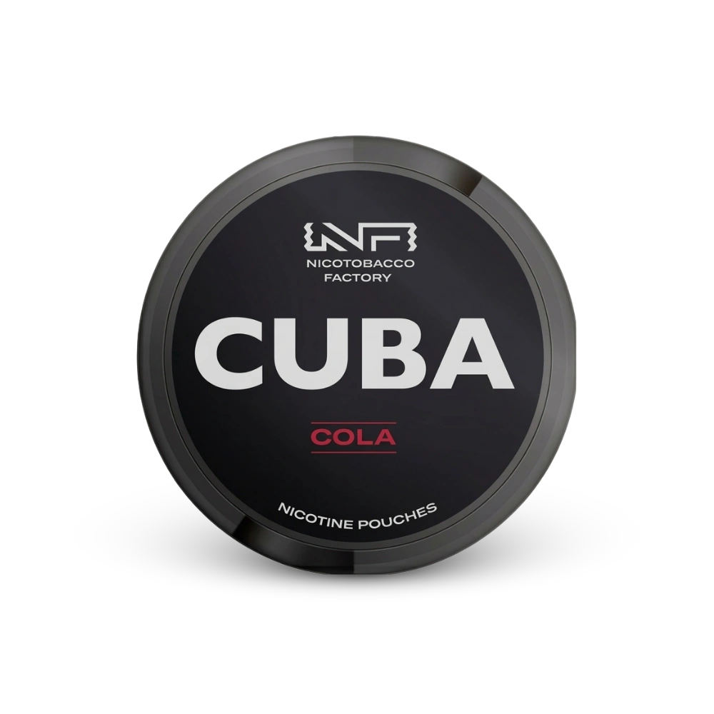 Cuba Black Cola – dåse med nikotinposer