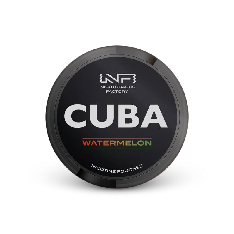 Cuba Black Watermelon – can of nicotine pouches