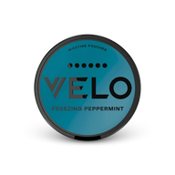 VELO Freezing Peppermint – can of nicotine pouches